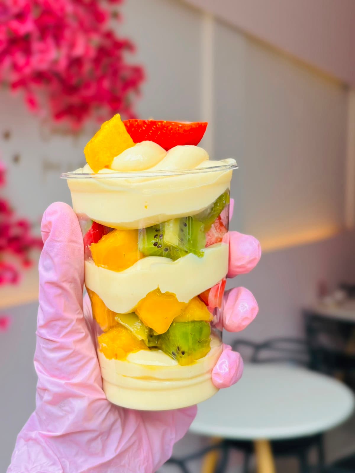 Copo da Felicidade Salada de Fruta